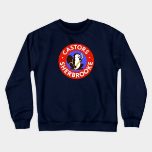 Defunct Sherbrooke Castors Hockey 1977 Crewneck Sweatshirt